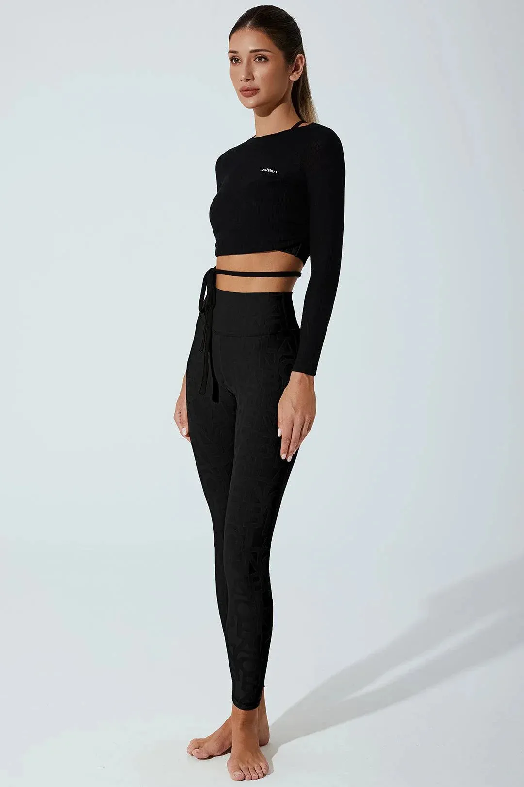 Archangel Long Sleeve Top - Black