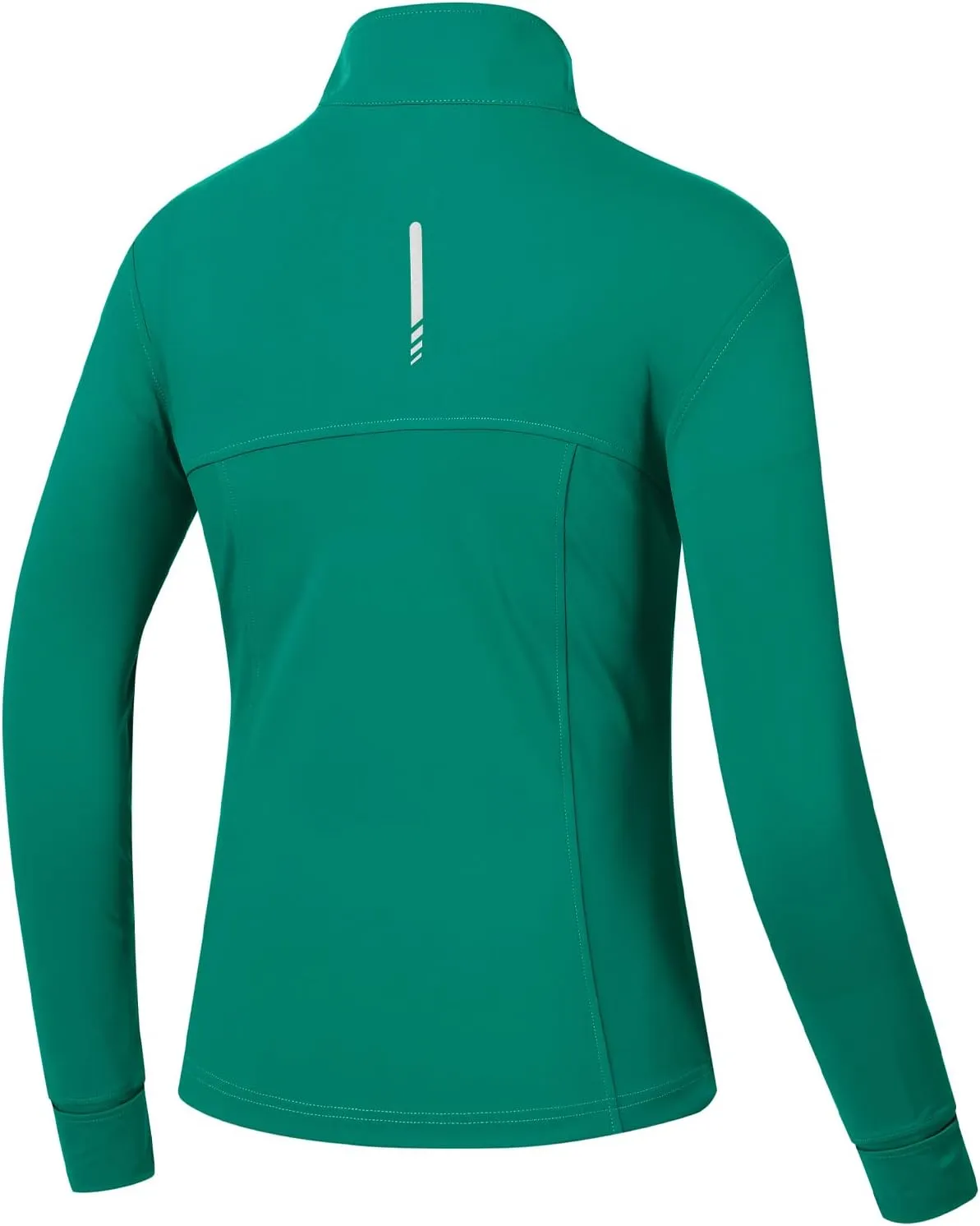 BGOWATU Women's Workout Jacket Lightweight Zip up Running Athletic Jackets with Thumb Holes