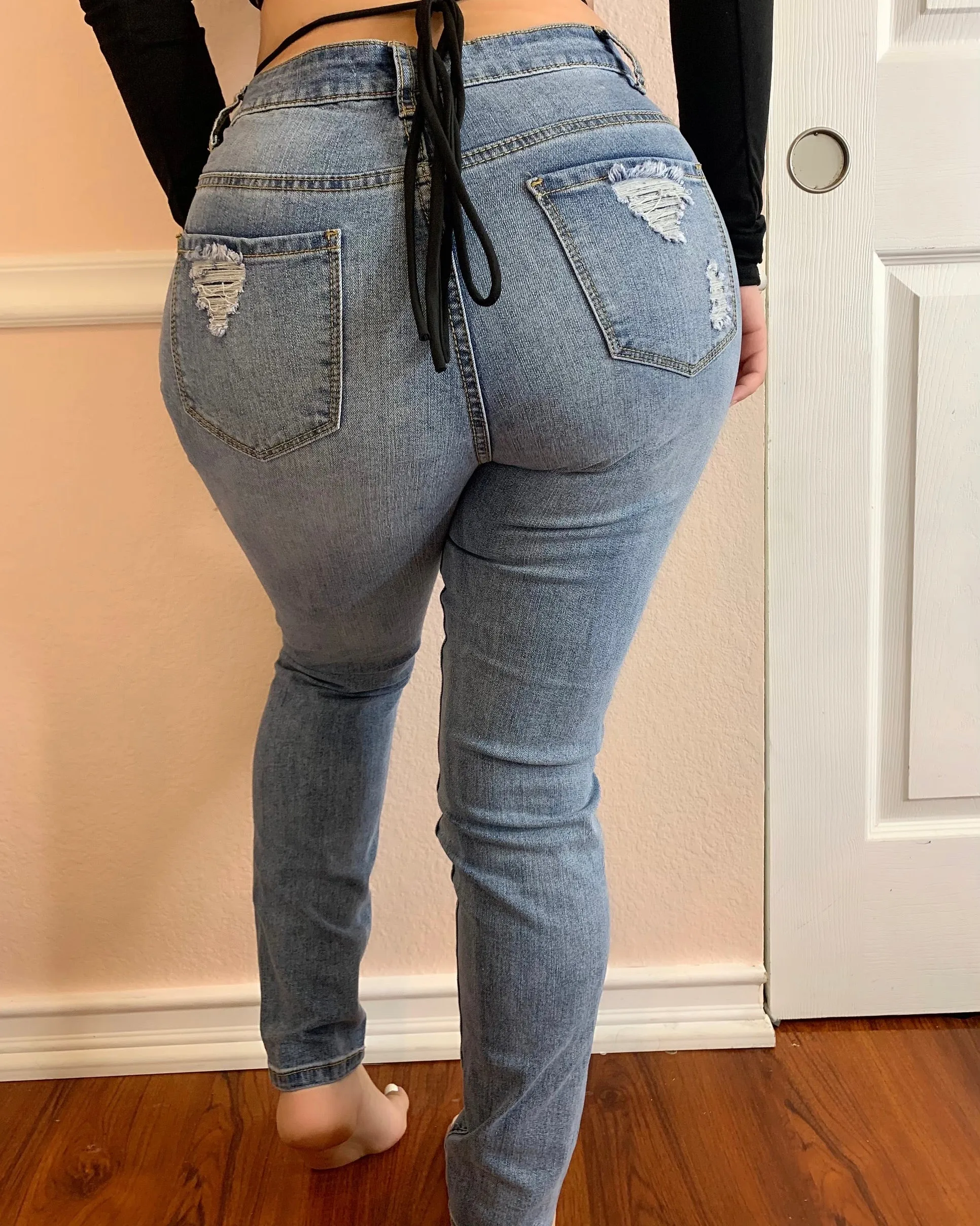 Brian High Rise Skinny Jeans (size up)