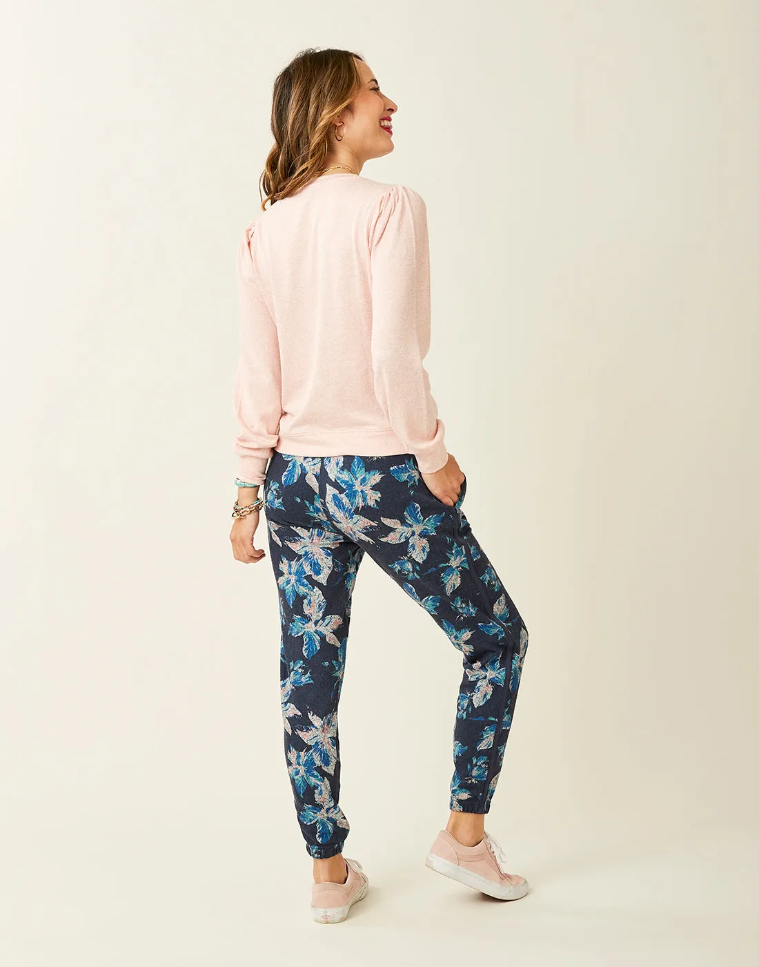 Carve Designs Naomi Sweatshirt-Dark Azalea