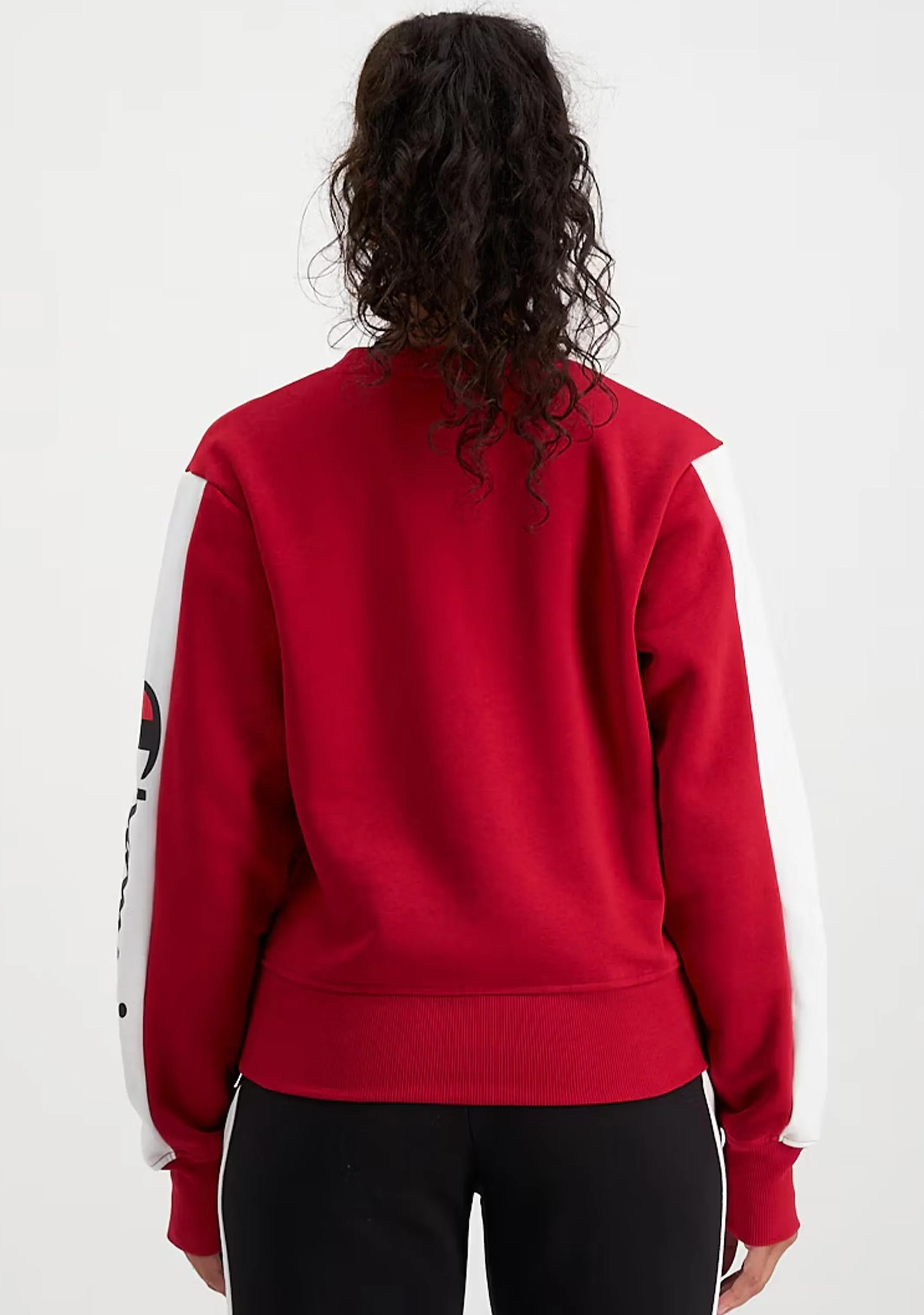 Champion Women's Sporty Panel Crew  <br> CUN6N GNN