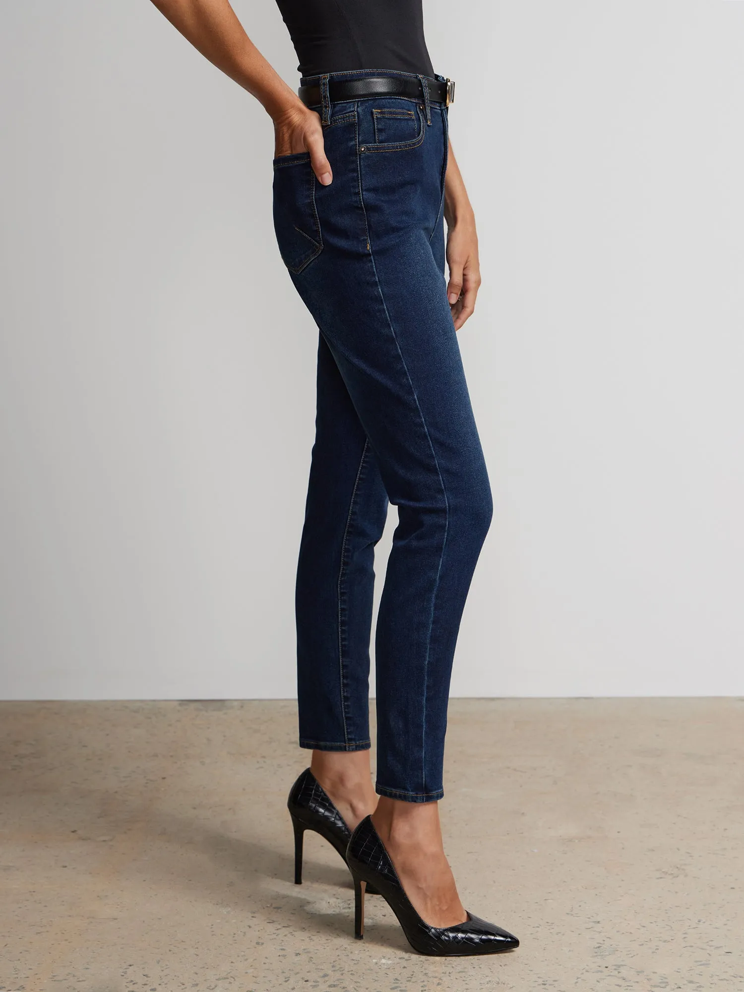 Curvy Ultra High Rise Skinny Jeans
