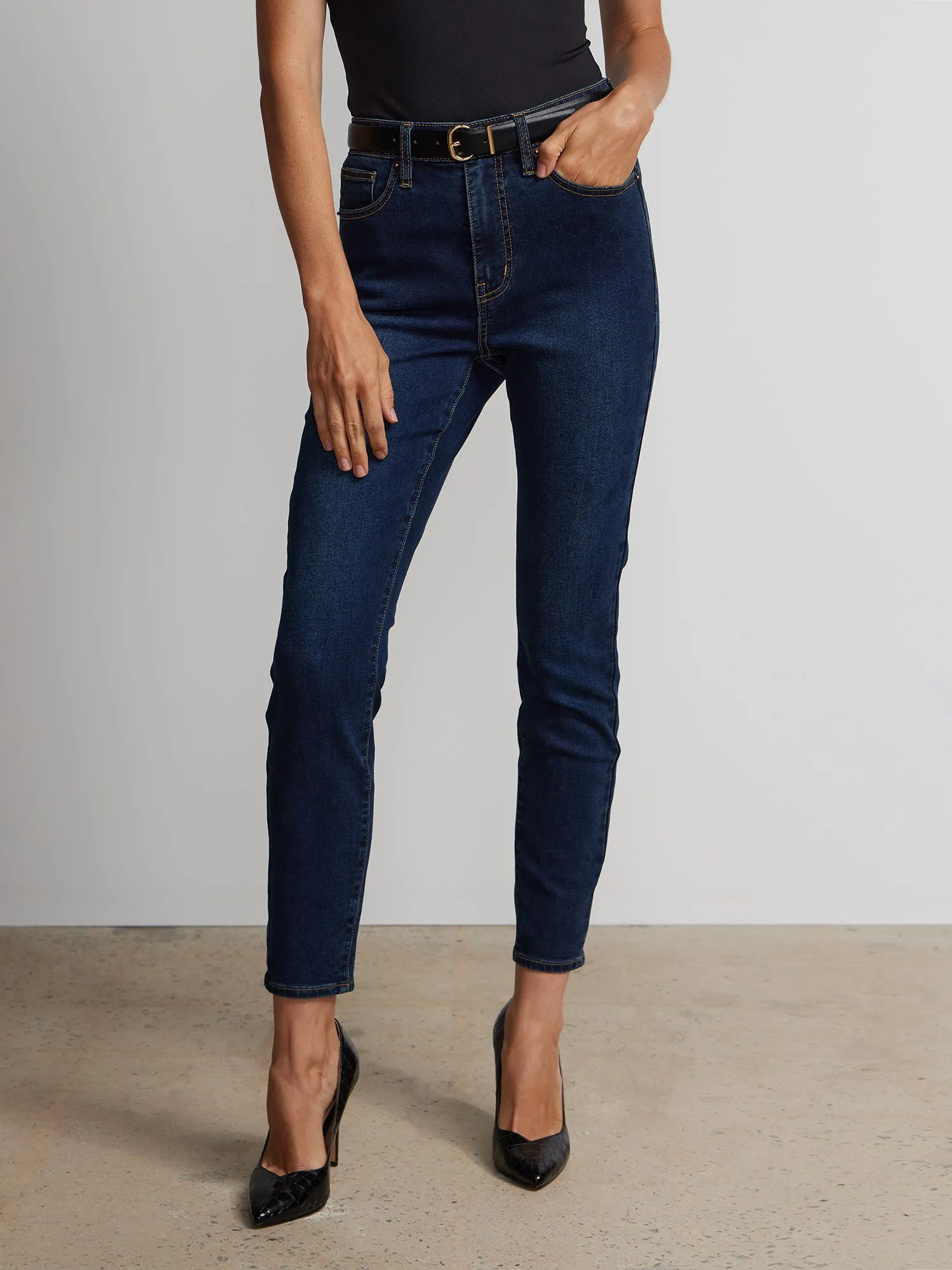 Curvy Ultra High Rise Skinny Jeans