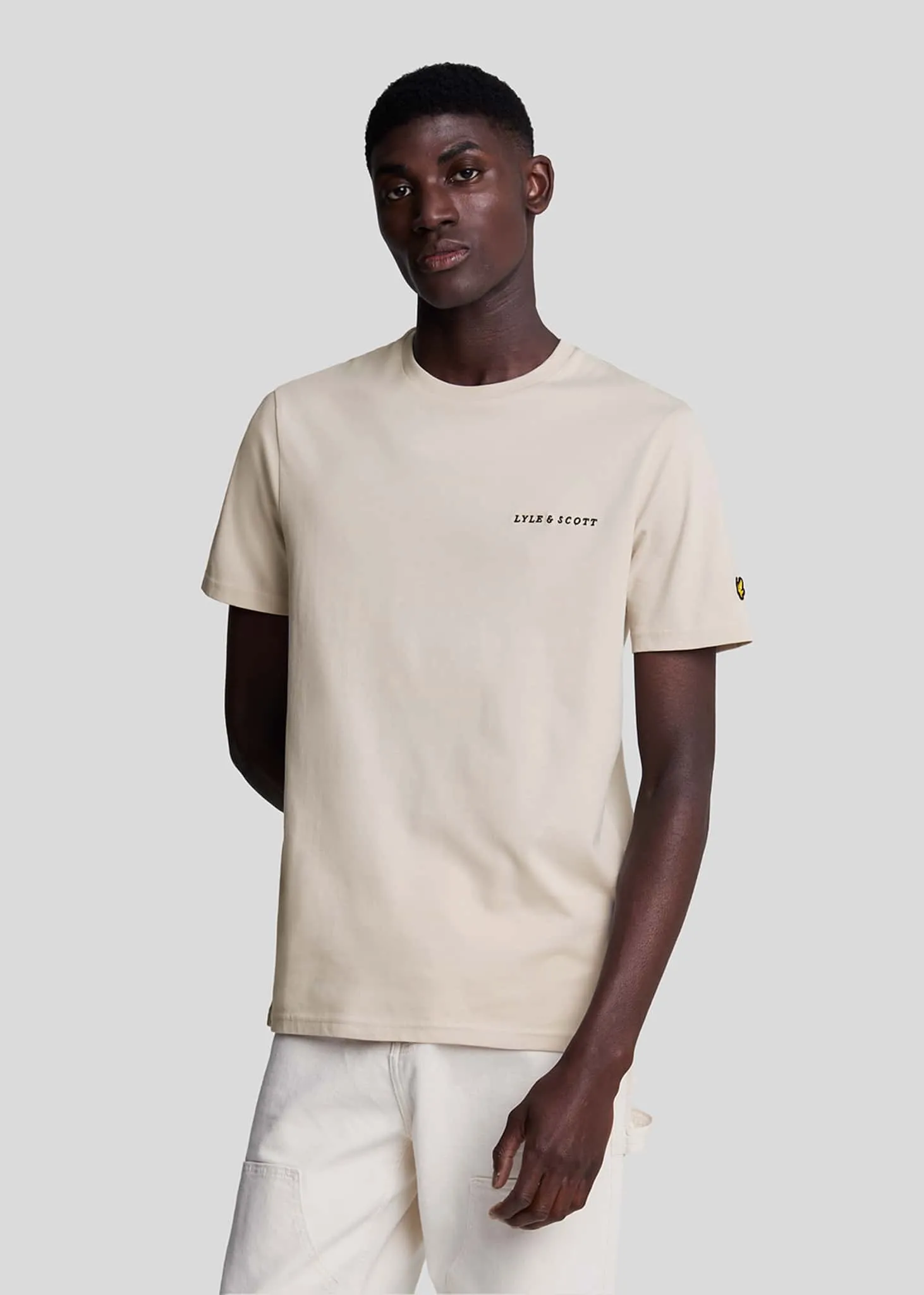 Embroidered t-shirt - cove dark navy