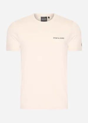 Embroidered t-shirt - cove dark navy