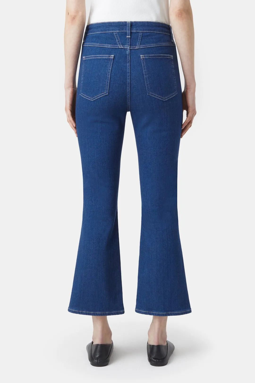hi-sun High Waisted Crop Jean