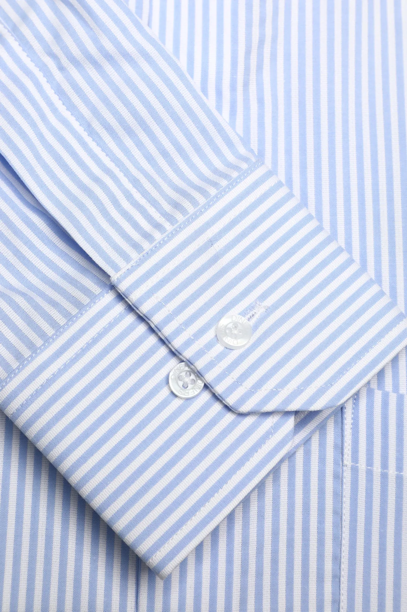 Light Blue Bengal Strieps Formal Shirt