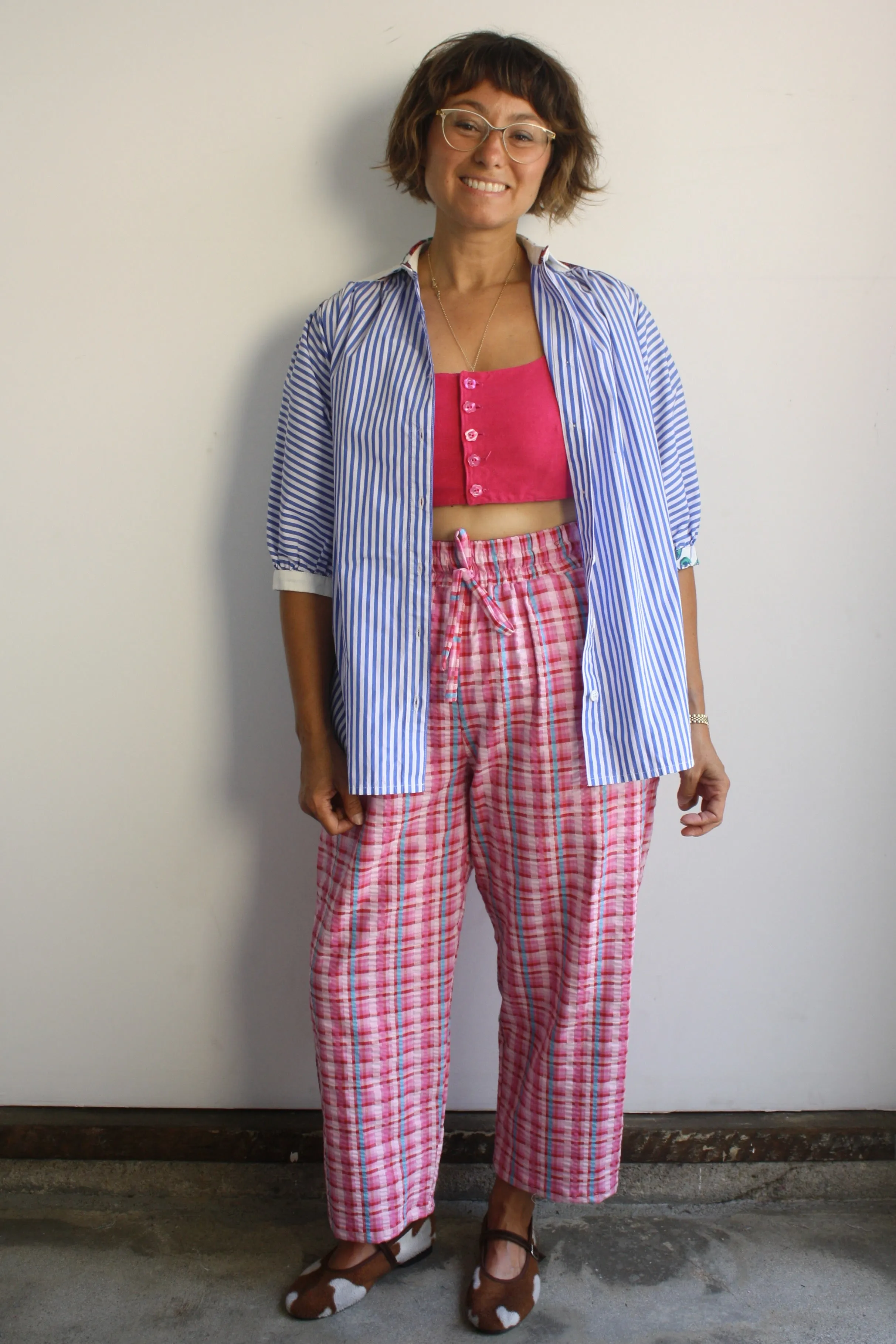 Lou Pants - Candy Plaid