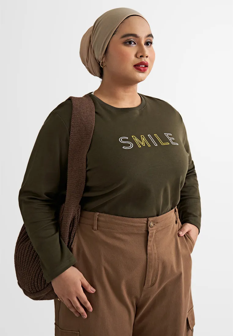 Lukas Long Sleeve Graphic Tee