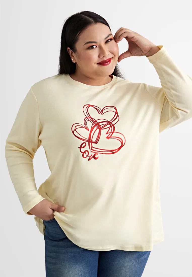 Lukas Long Sleeve Graphic Tee