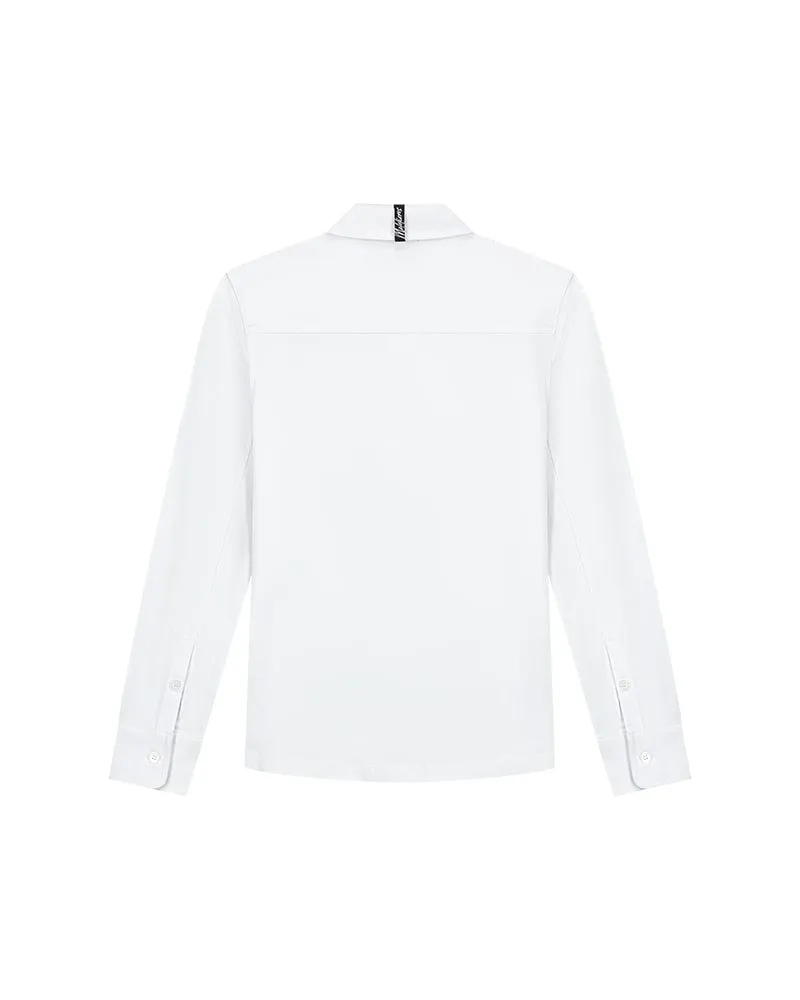 Malelions Junior Classic Shirt | White