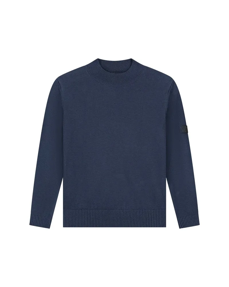 Malelions Junior Knitted Sweater | Navy
