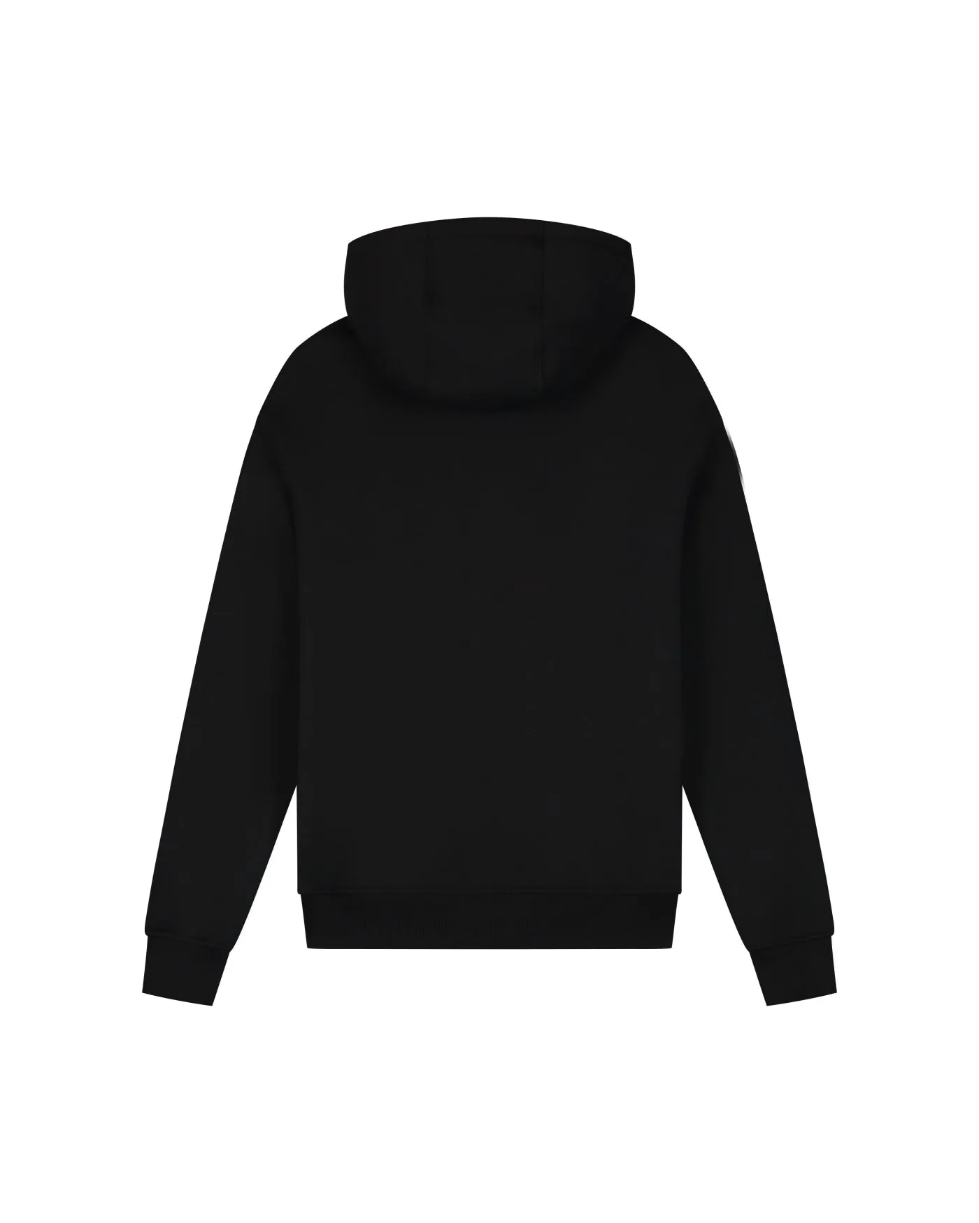 Malelions Men Striped Signature Hoodie | Black