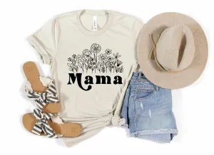 Mama Wildflowers Tee