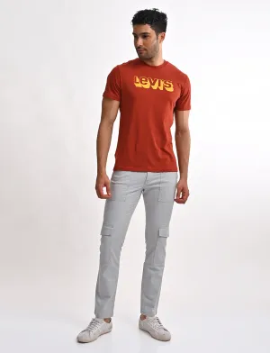 Men's 511 Slim Fit Light Grey Cargo Trousers