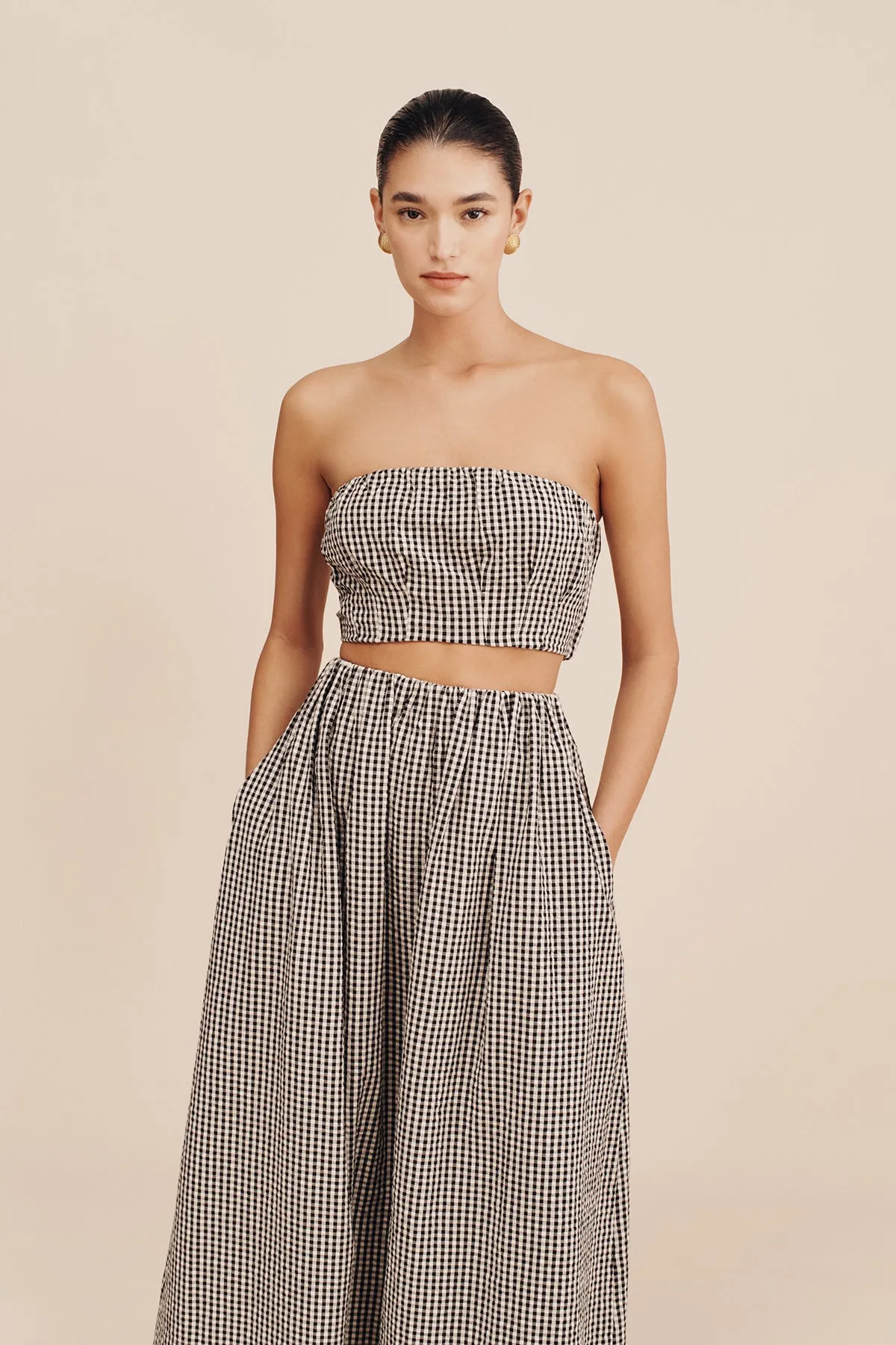 MIRA BANDEAU - GINGHAM