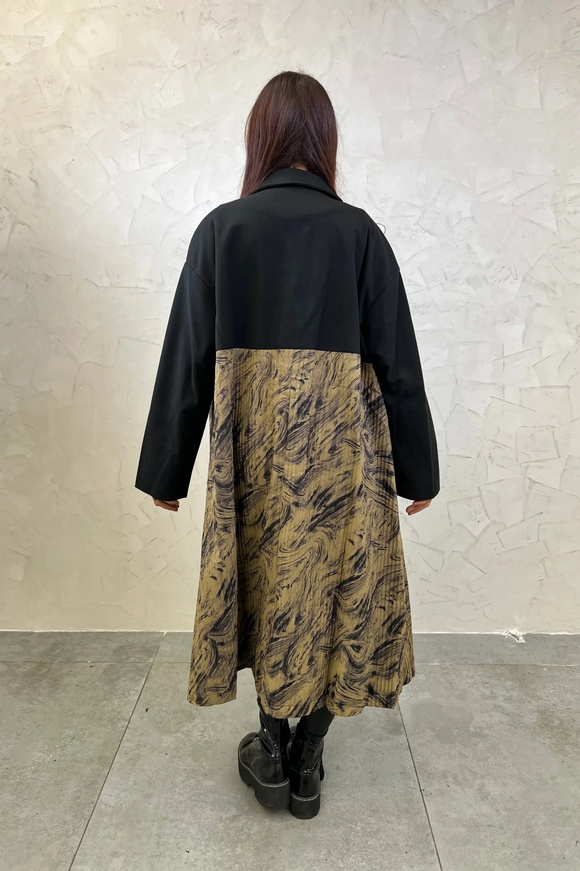 Mocha Ash Trench Coat