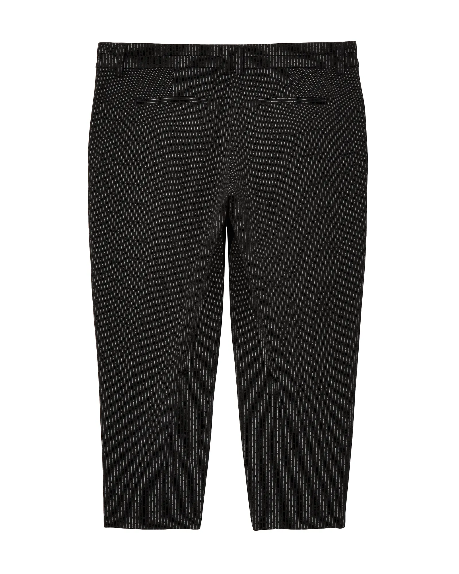 Palermo Cropped Trouser | Black / White