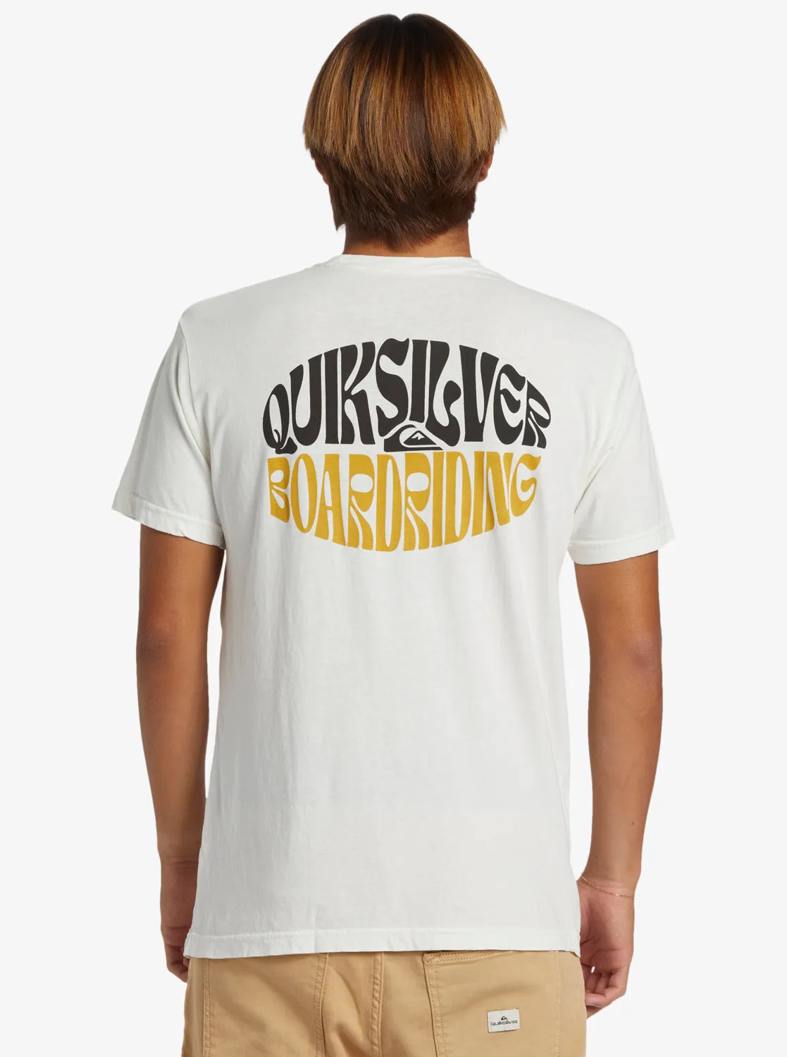Quiksilver Bold Move Tee-Antique White