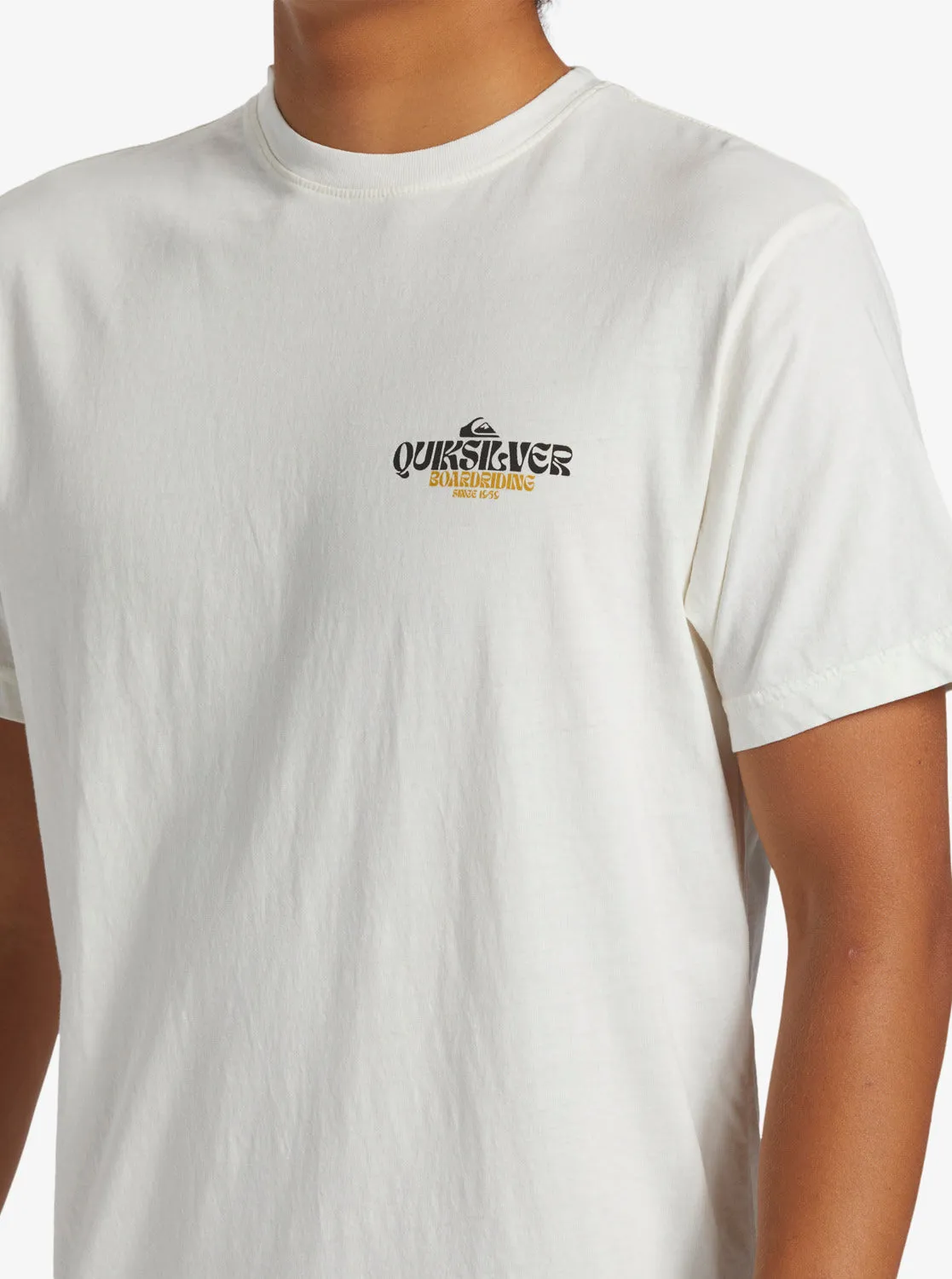 Quiksilver Bold Move Tee-Antique White