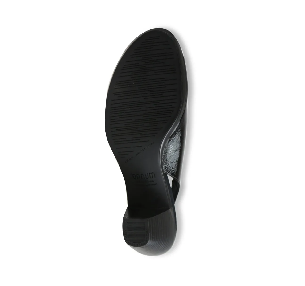 ROCHELLE-BLACK CRINKLE PATENT