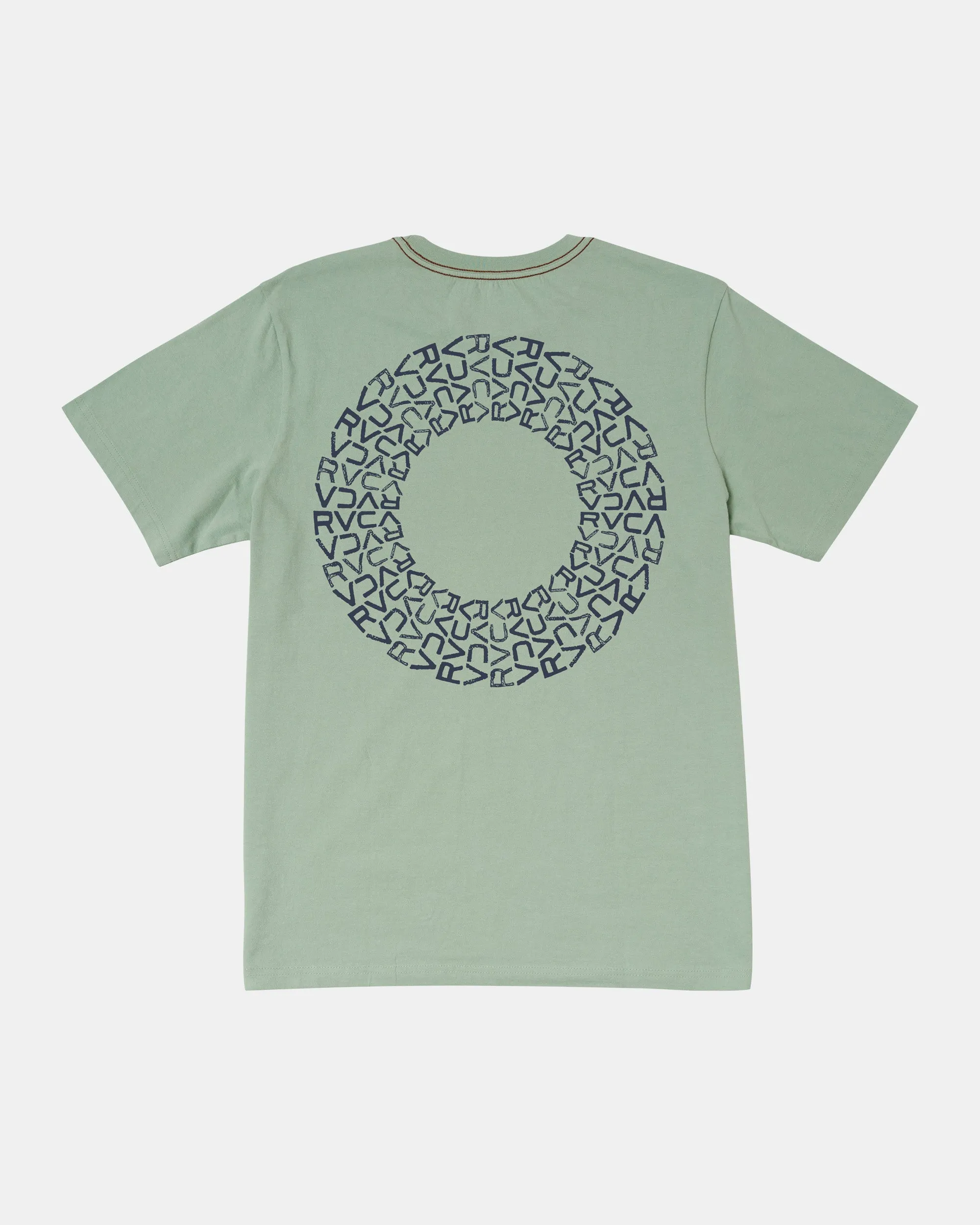 Three Stack Tee - Granite Green