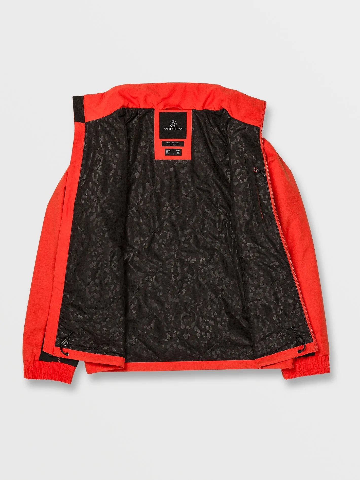 Womens V-Sauce Insulated Jacket - Orange Shock